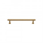 M Marcus Heritage Brass Stepped Design Cabinet Pull with 16mm Rose 96mm Centre to Centre